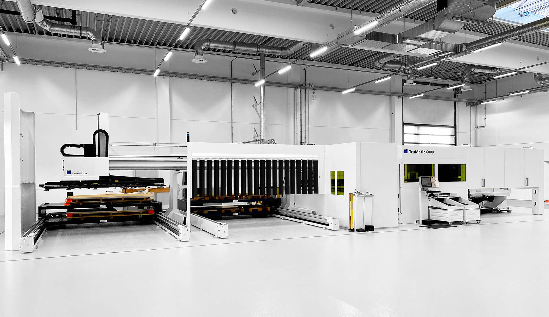 The new SKS production hall in Kaiserslautern