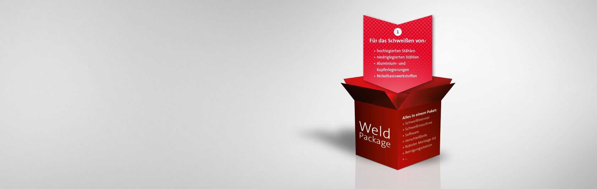 SKS Welding Systems Weld Packages für das Schweißen von hochlegierten Stählen, niedriglegierten Stählen, Aluminium- und Kupferlegierungen, Nickelbasiswerkstoffen