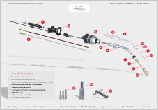 SKS Power Joint welding torch – parts overview