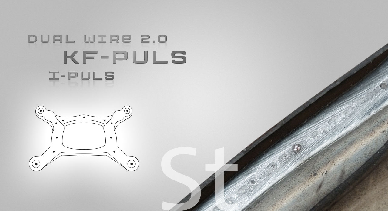 SKS Schweißanwendungsbereich Fahrwerksteile – Stahl, Doppeldraht
