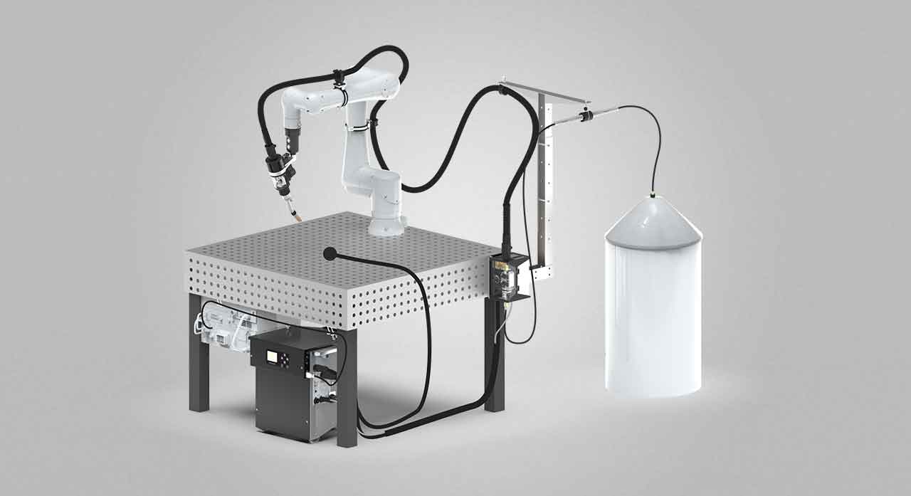 System Overview SKS Cobot Frontpull Weld Package