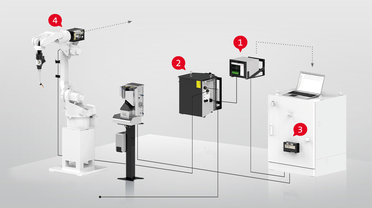 SKS Welding Systems Schweißmaschine mit allen Komponenten